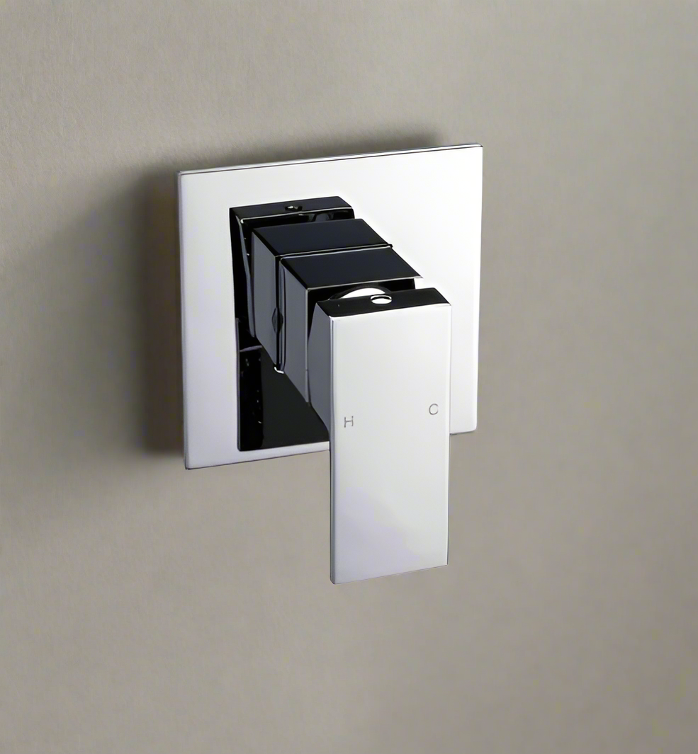Shower mixer chrome