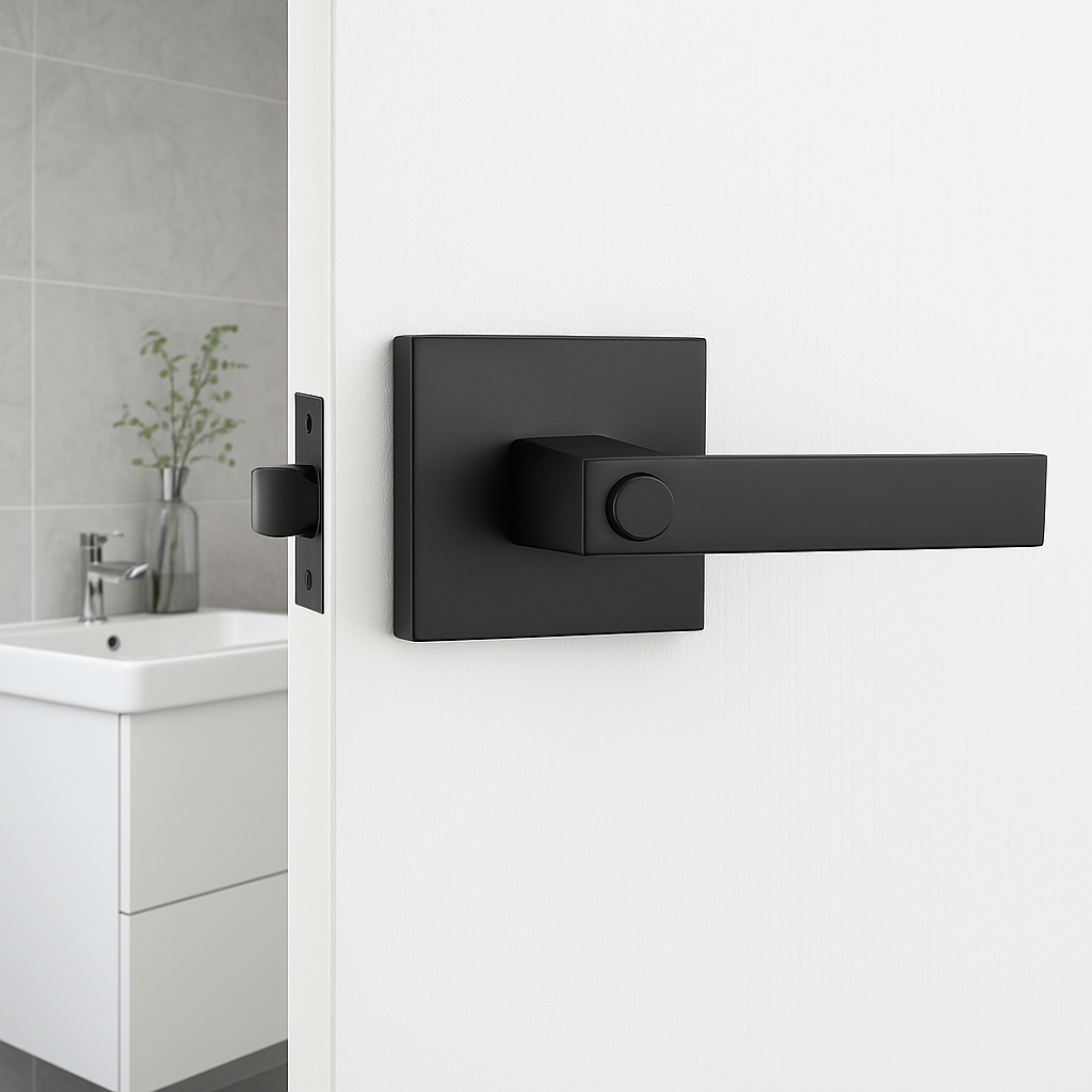 door lock installation