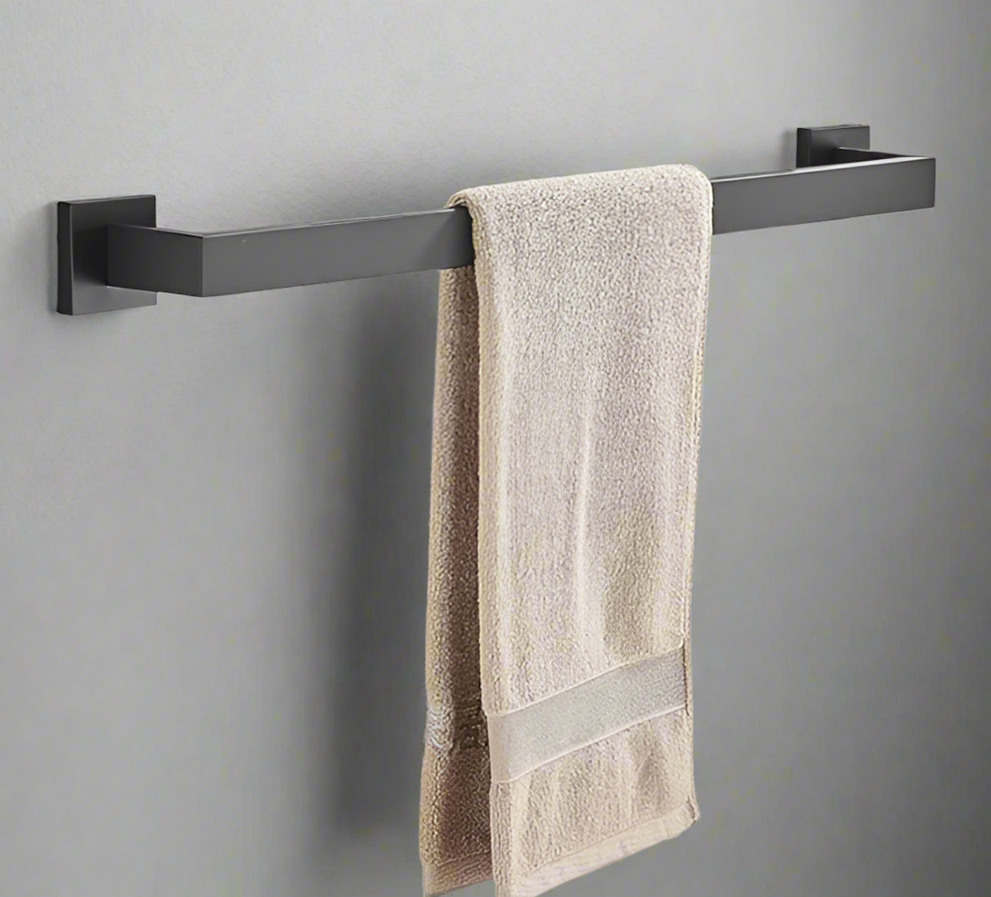 Single Towel Rail Rack – Wall Mounted Bathroom Holder